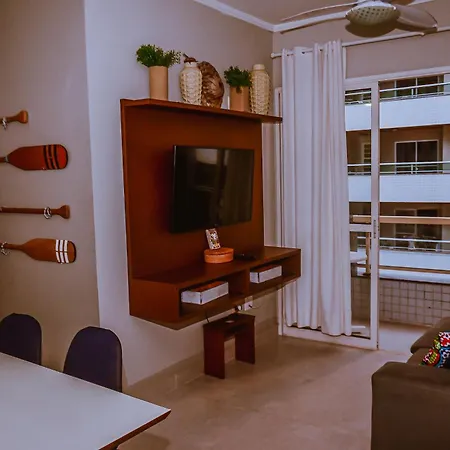 Apartamento Aconchegante na Praia Grande-2